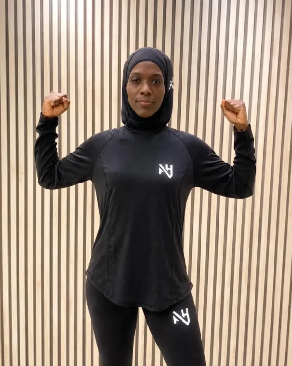 Ensemble femme voilé noir